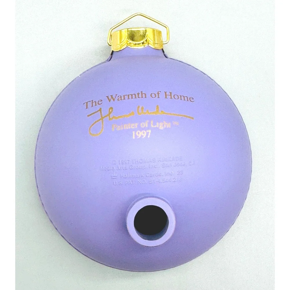 Hallmark Keepsake Ornament Thomas Kinkade Warmth of Home‎ Loving Spoonful Mice